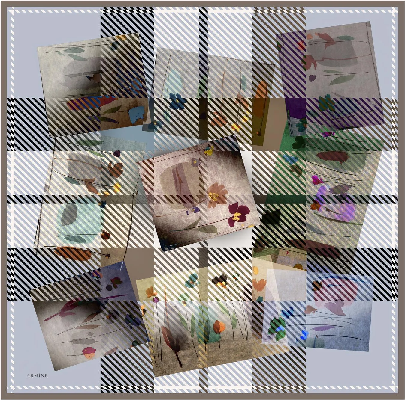 Armine Juno Turkish Silk Scarf No. 3
