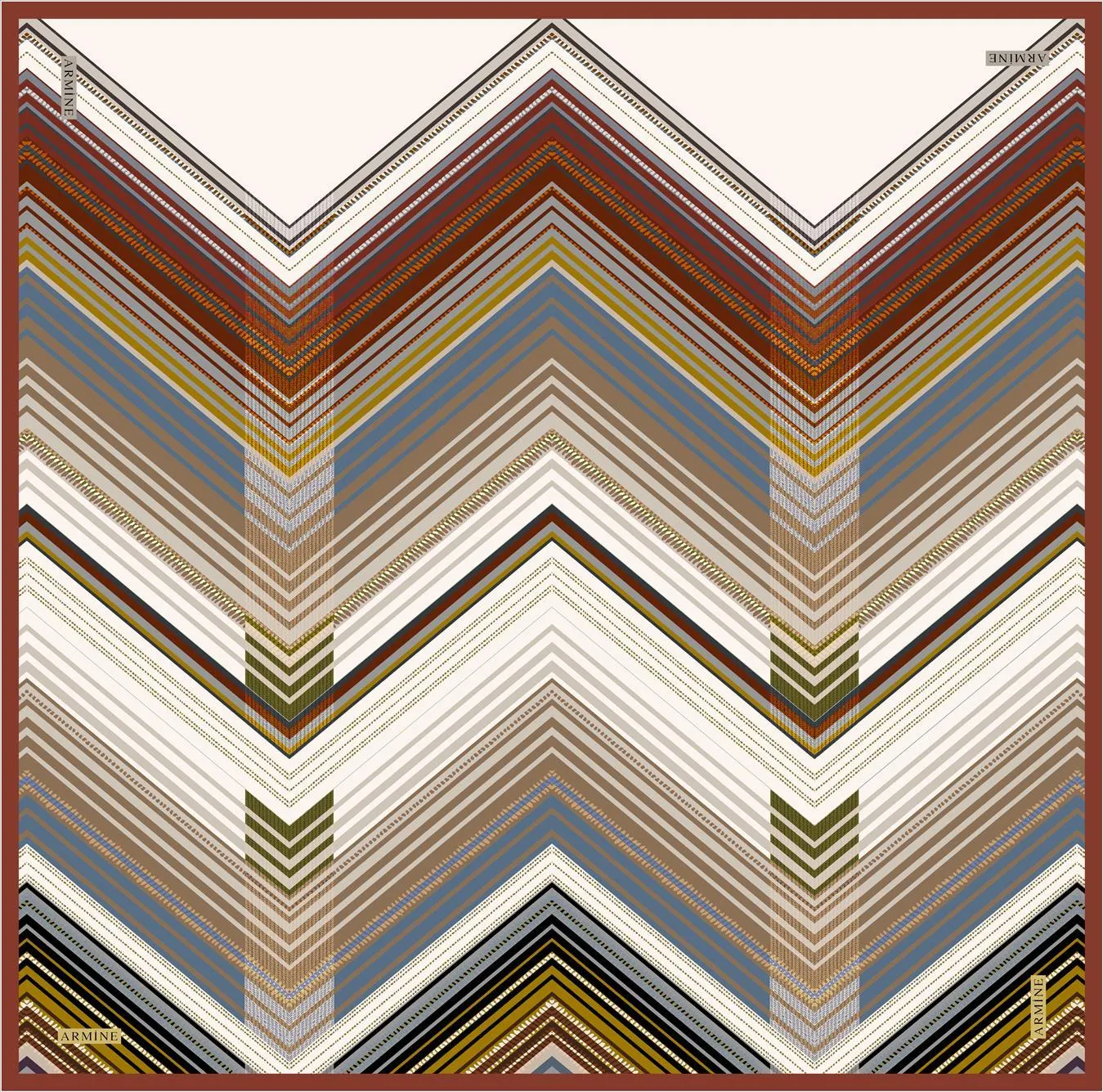 Armine Ziglee Turkish Silk Scarf No. 1