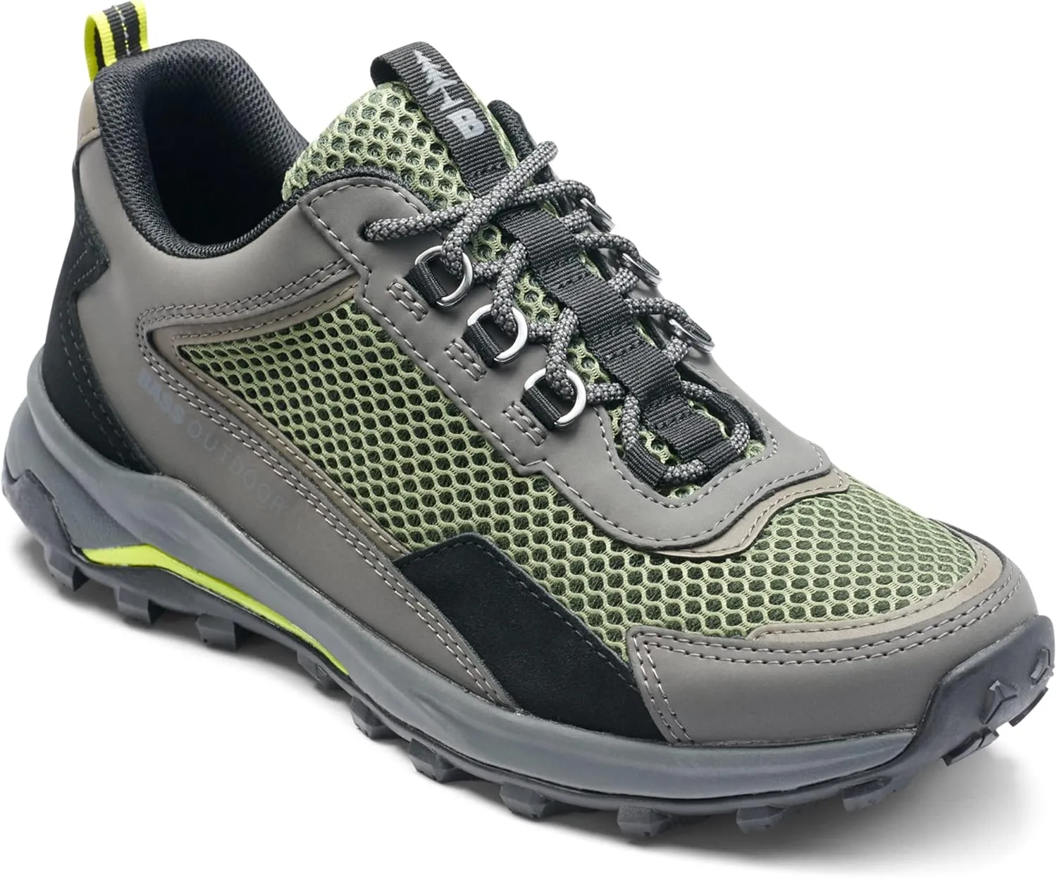 BASS OUTDOOR Men's Trek Mesh Hiker Hiking Shoe