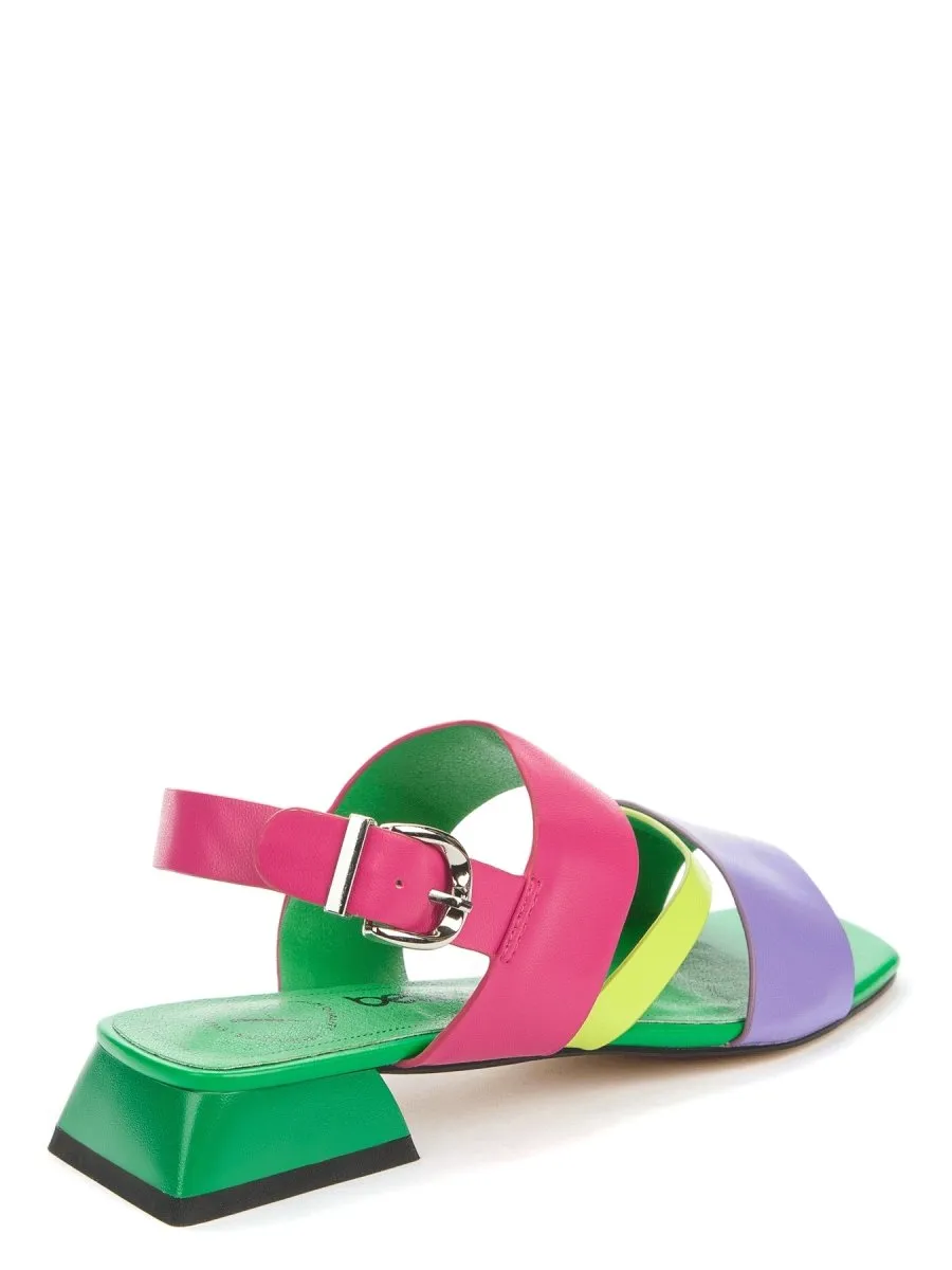 Betsy Colour Block Summer Sandals