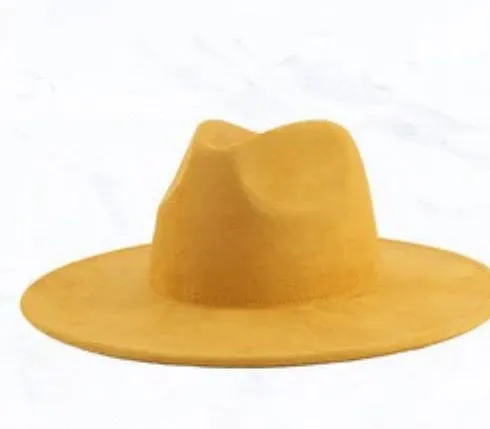 Gold Aztec Western Leather Band w/ Choice of Boho Hat 985e