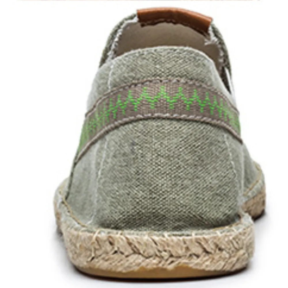 Gustl - Vintage Canvas Loafers voor Heren