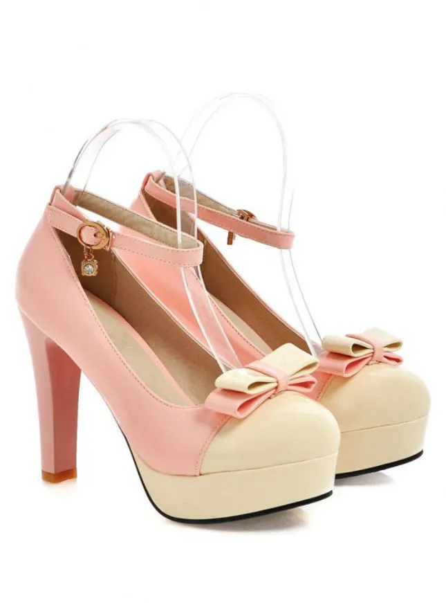 High Heels Shoes Lady Color Princess Heels Shoes