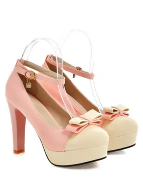 High Heels Shoes Lady Color Princess Heels Shoes