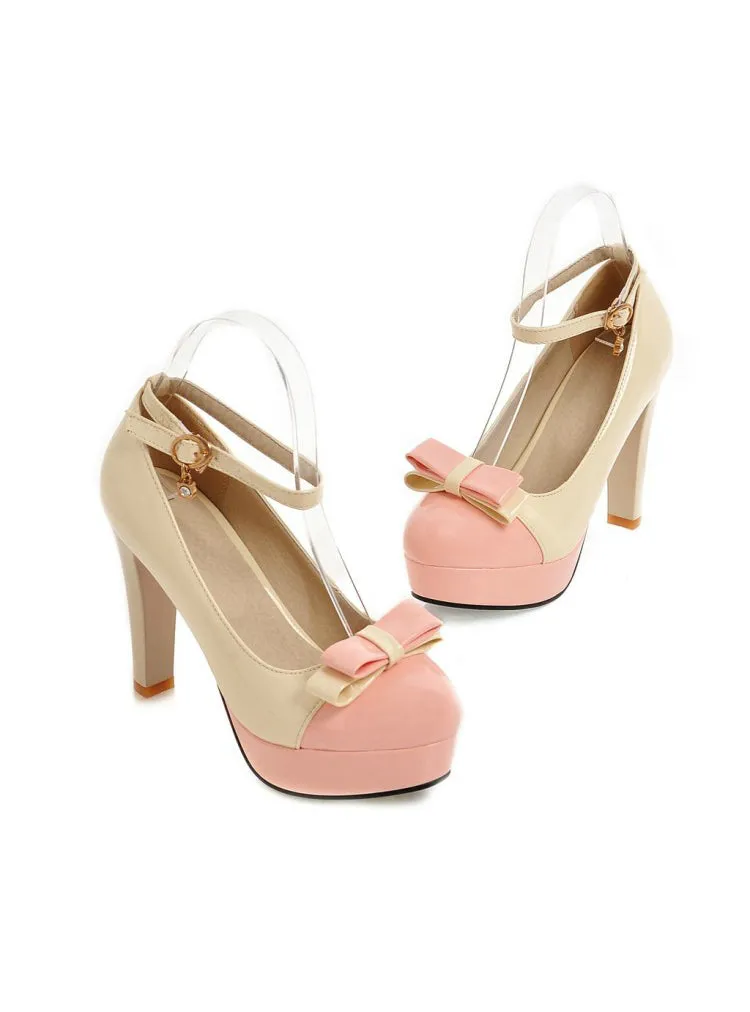 High Heels Shoes Lady Color Princess Heels Shoes