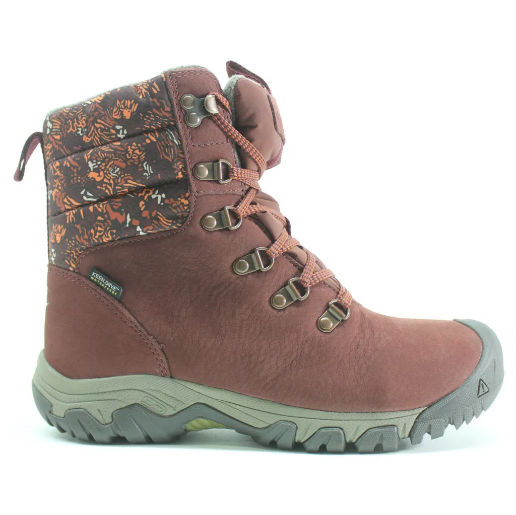 Keen Greta Leather Textile Insulated Women's Winter Hiking Boots