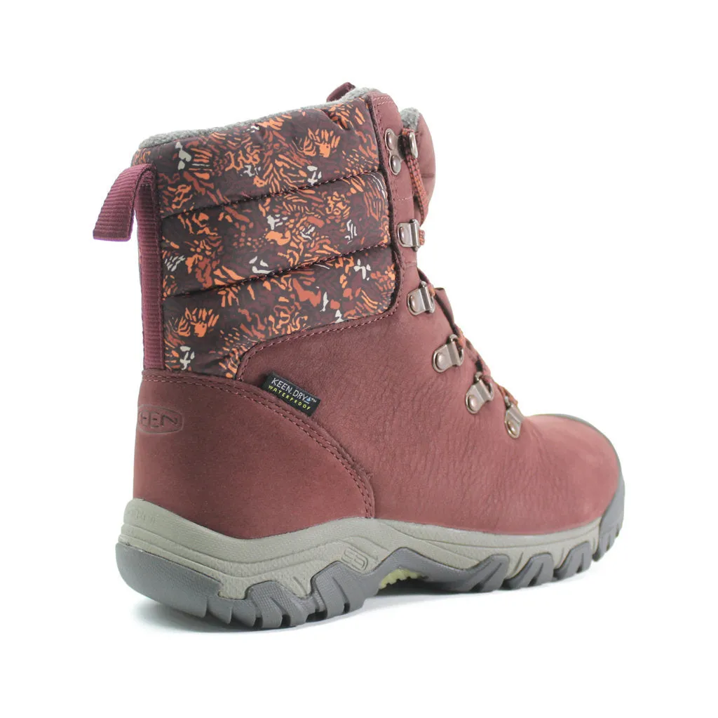 Keen Greta Leather Textile Insulated Women's Winter Hiking Boots