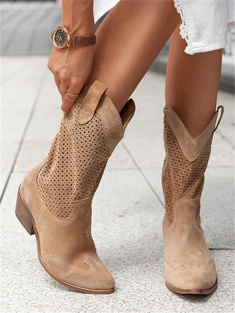 Loretta - Breathable Cowboy Boots