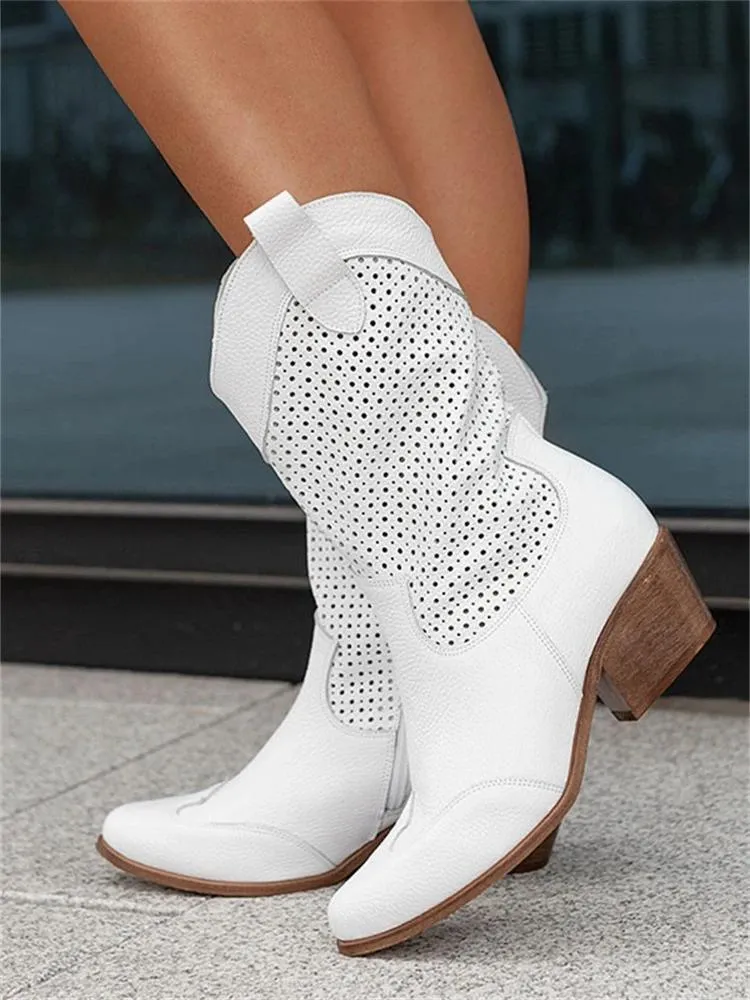 Loretta - Breathable Cowboy Boots