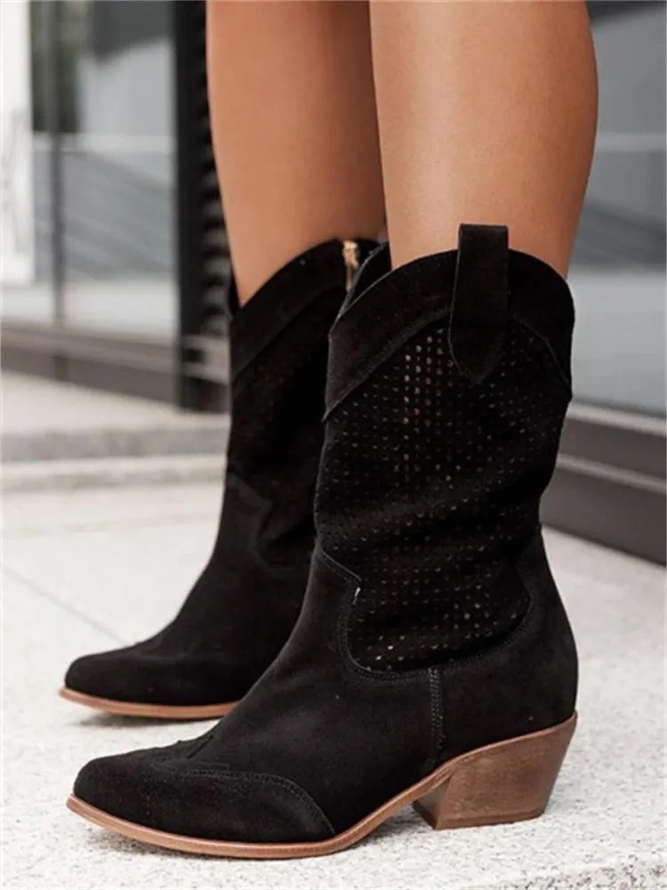Loretta - Breathable Cowboy Boots