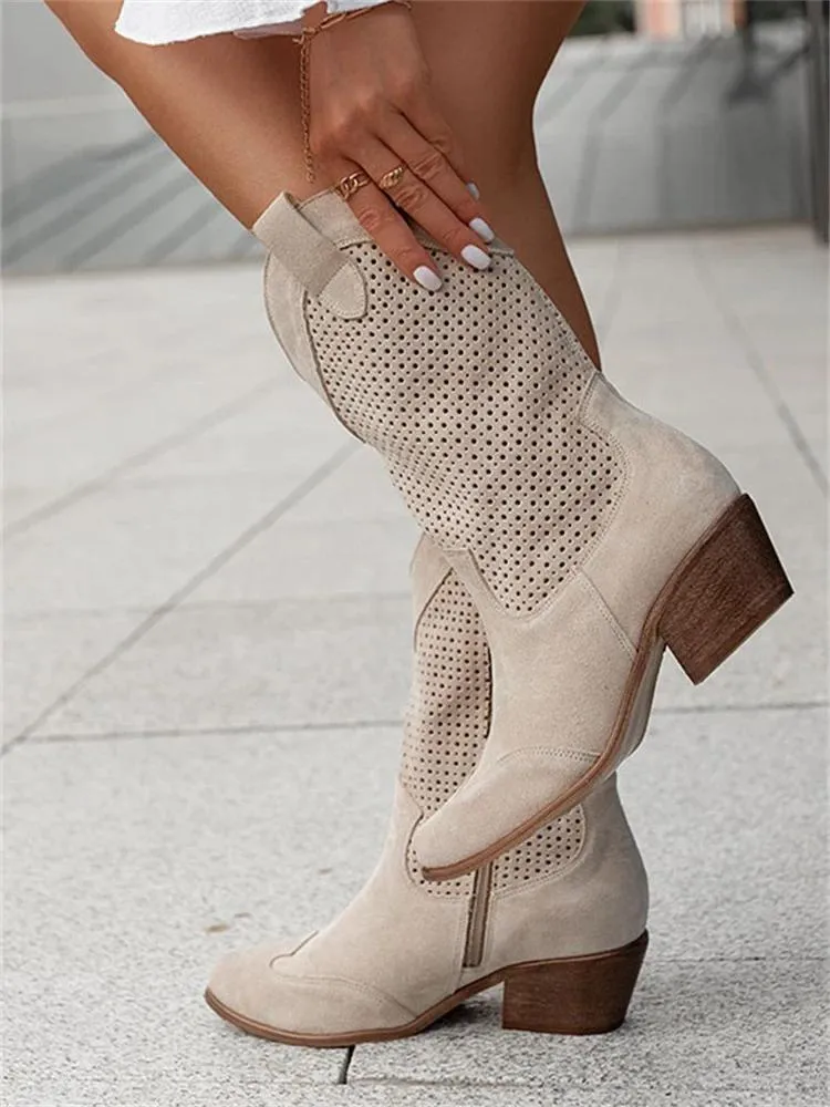 Loretta - Breathable Cowboy Boots