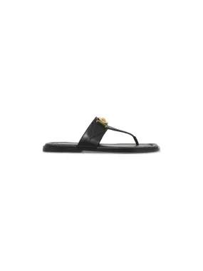 Medusa Biggie Leather Sandals