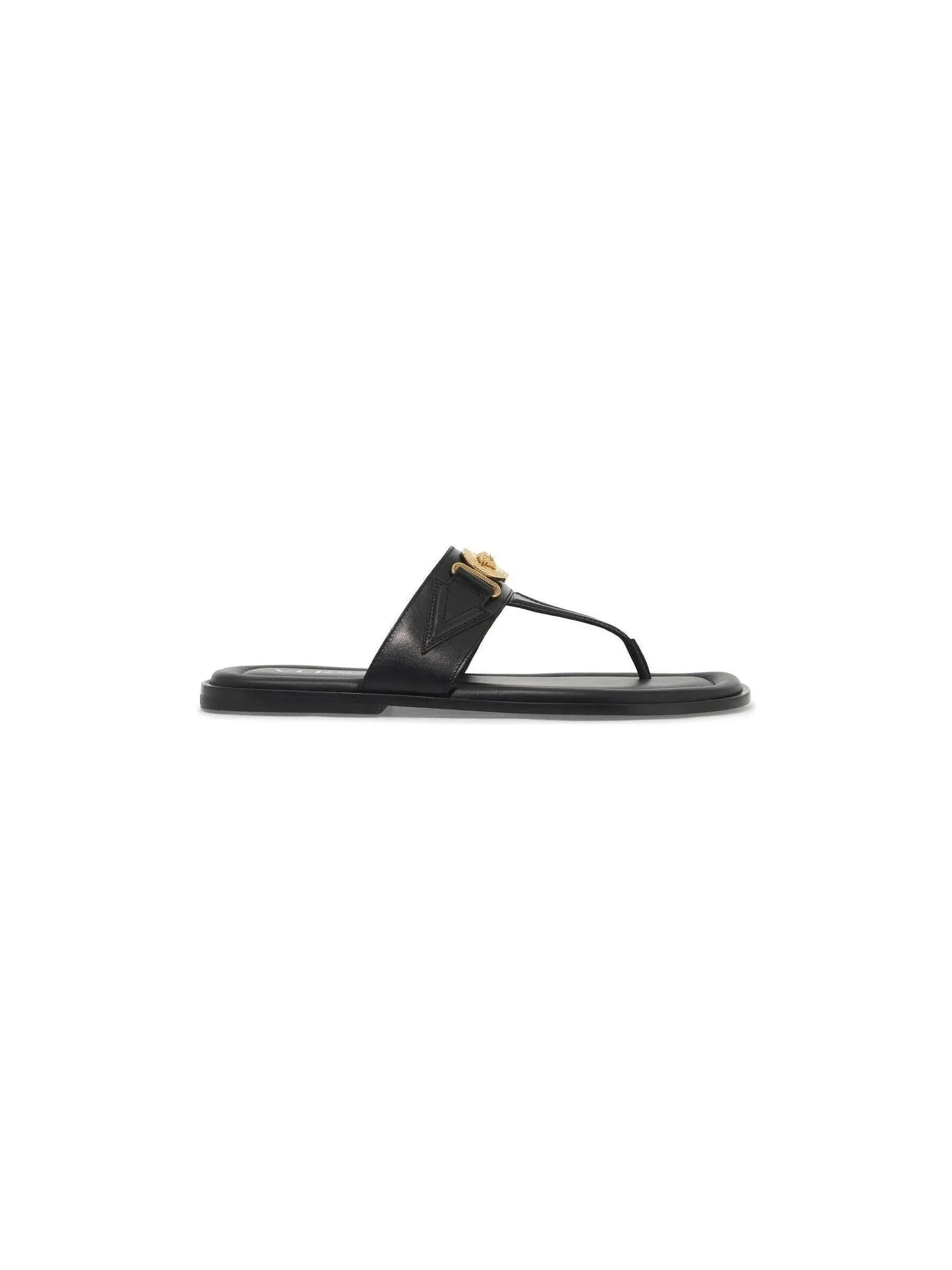 Medusa Biggie Leather Sandals
