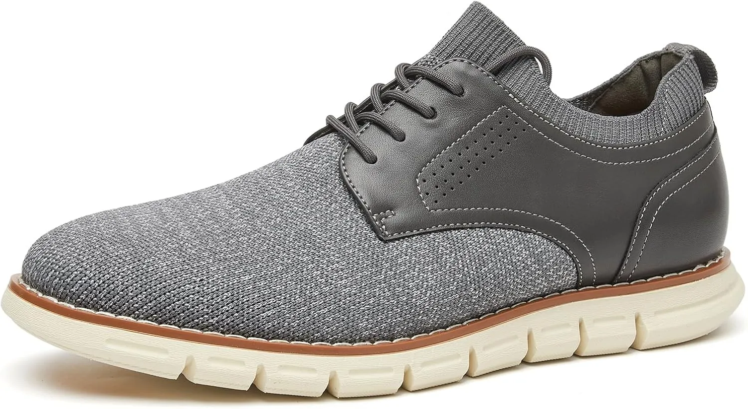 Men's Lightweight Dress Sneakers Casual Dress Shoes Comfortable Oxford Shoes for Business Work Office Walking