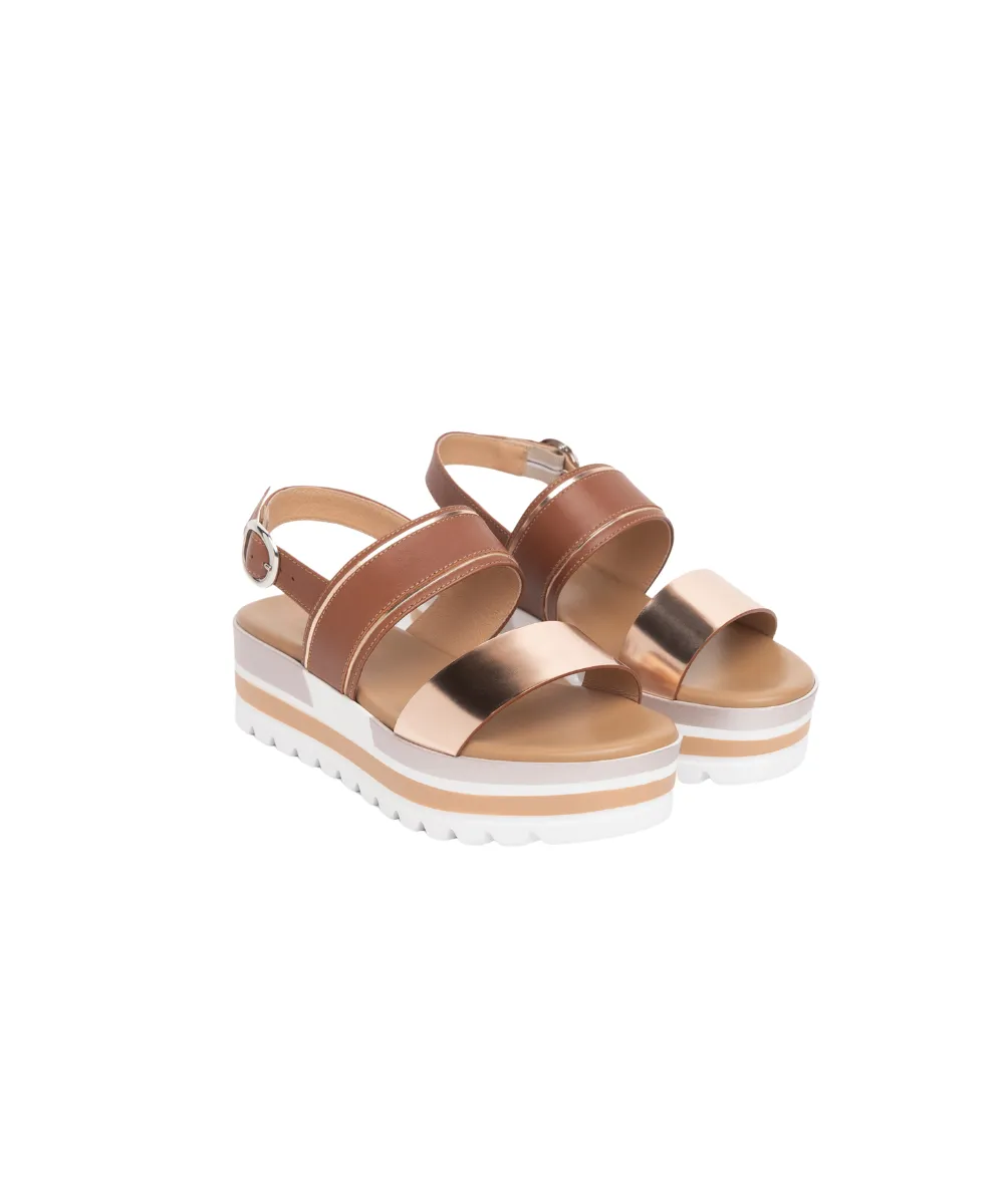 NERO GIARDINI WOMENS LEATHER SANDALS