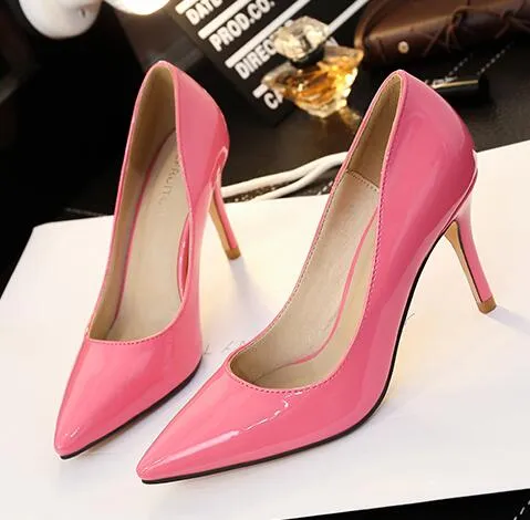 Petite Size Patent Heels For Small Feet SS391