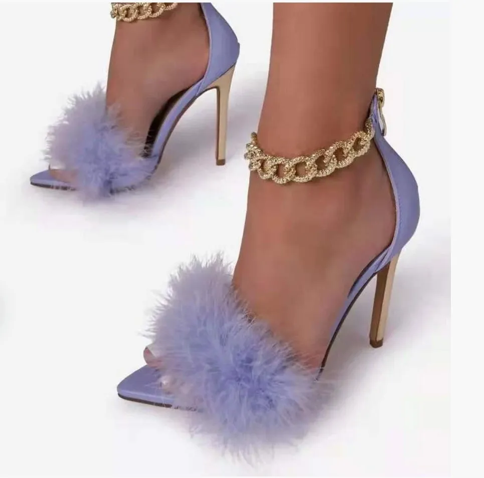 "Peekaboo" heels