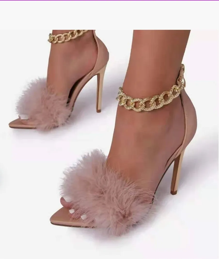 "Peekaboo" heels