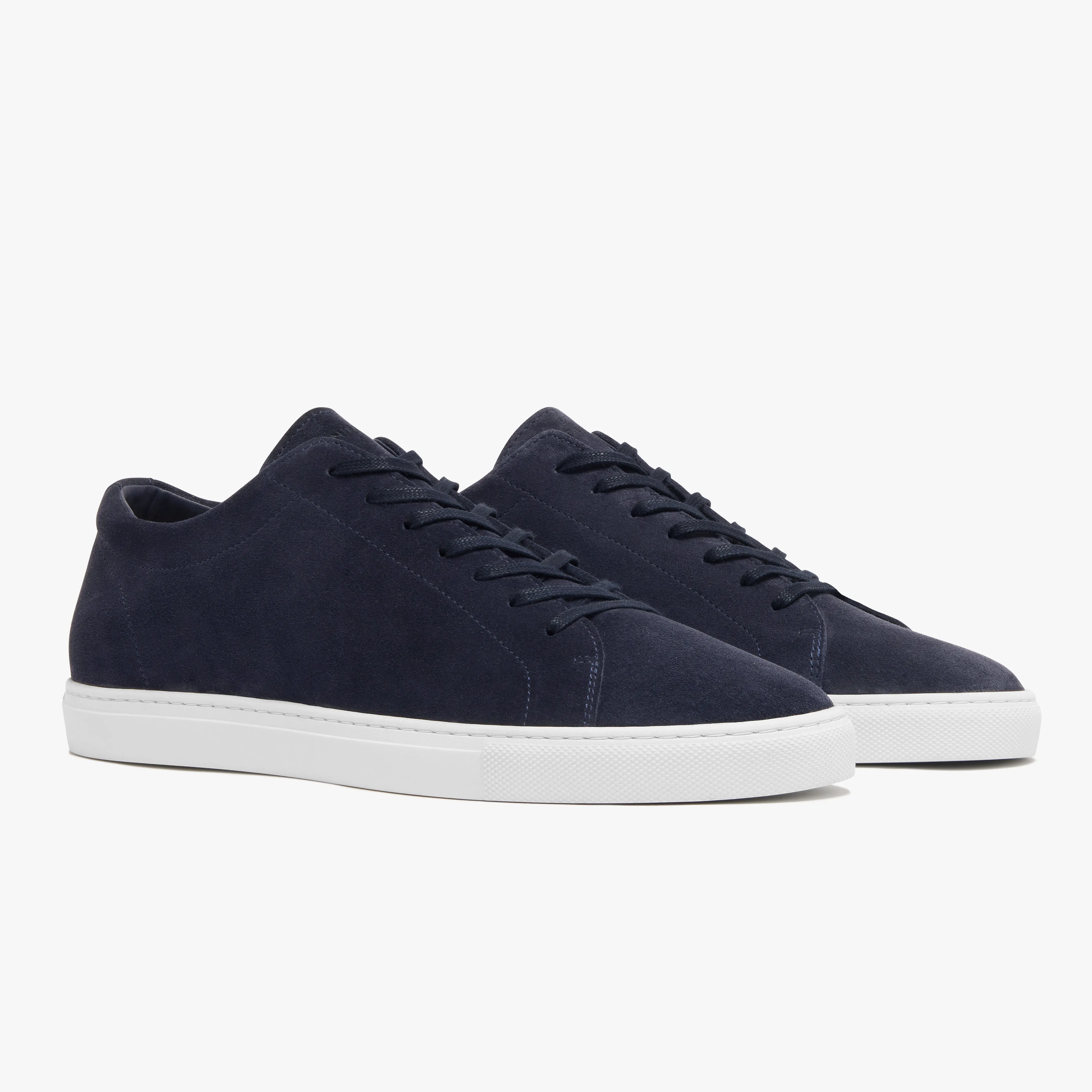 Relaxed Sneaker Navy Suede Mens