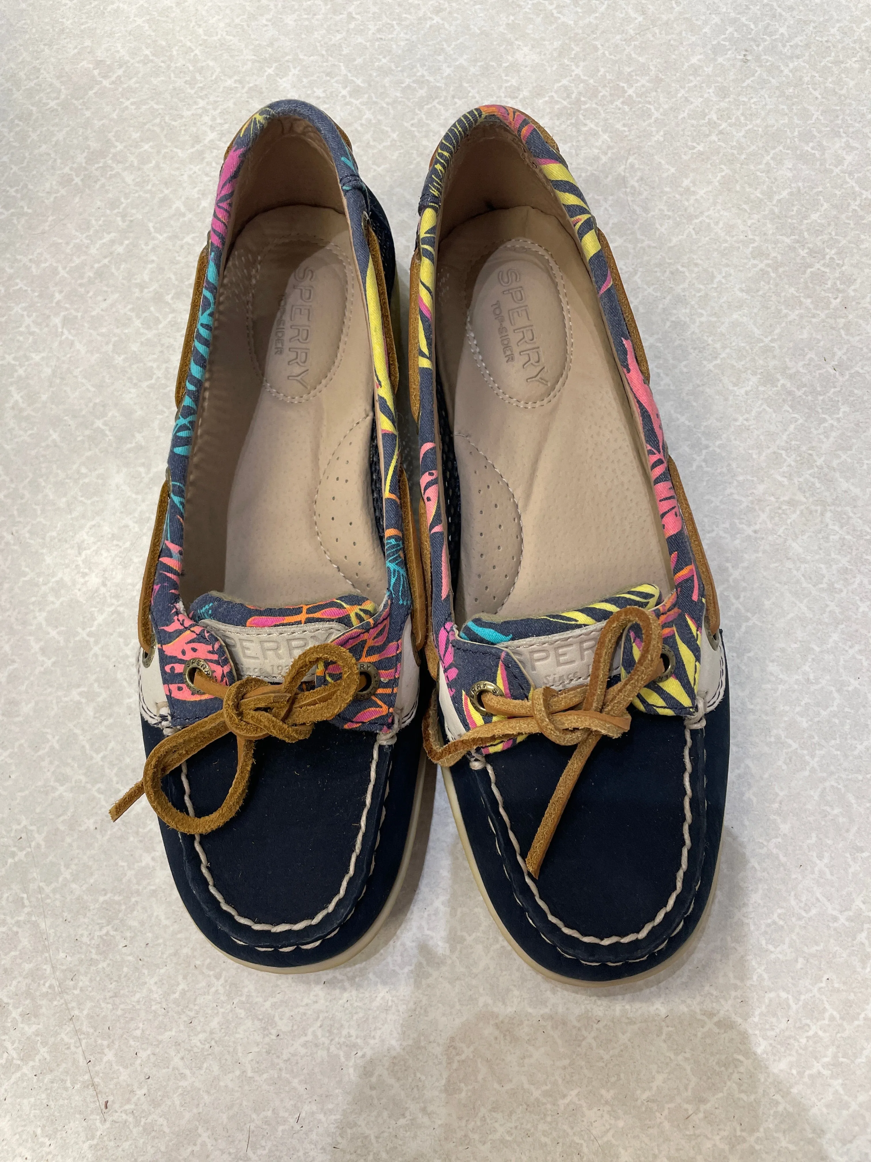Shoes Flats By Sperry In Blue, Size: 6