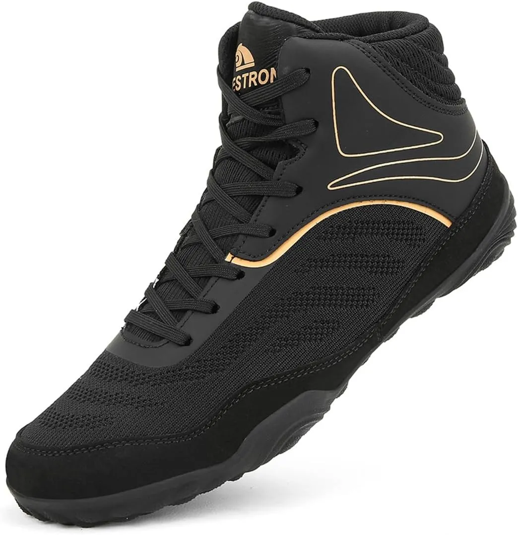 Unisex's Boxing Shoes Boxing Wrestling Footwear Breathable Comfort Breathable Kickboxing Boots Non-Slip Youth Sports Trainers