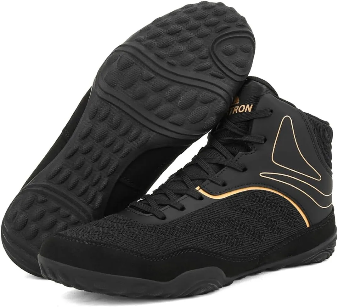 Unisex's Boxing Shoes Boxing Wrestling Footwear Breathable Comfort Breathable Kickboxing Boots Non-Slip Youth Sports Trainers