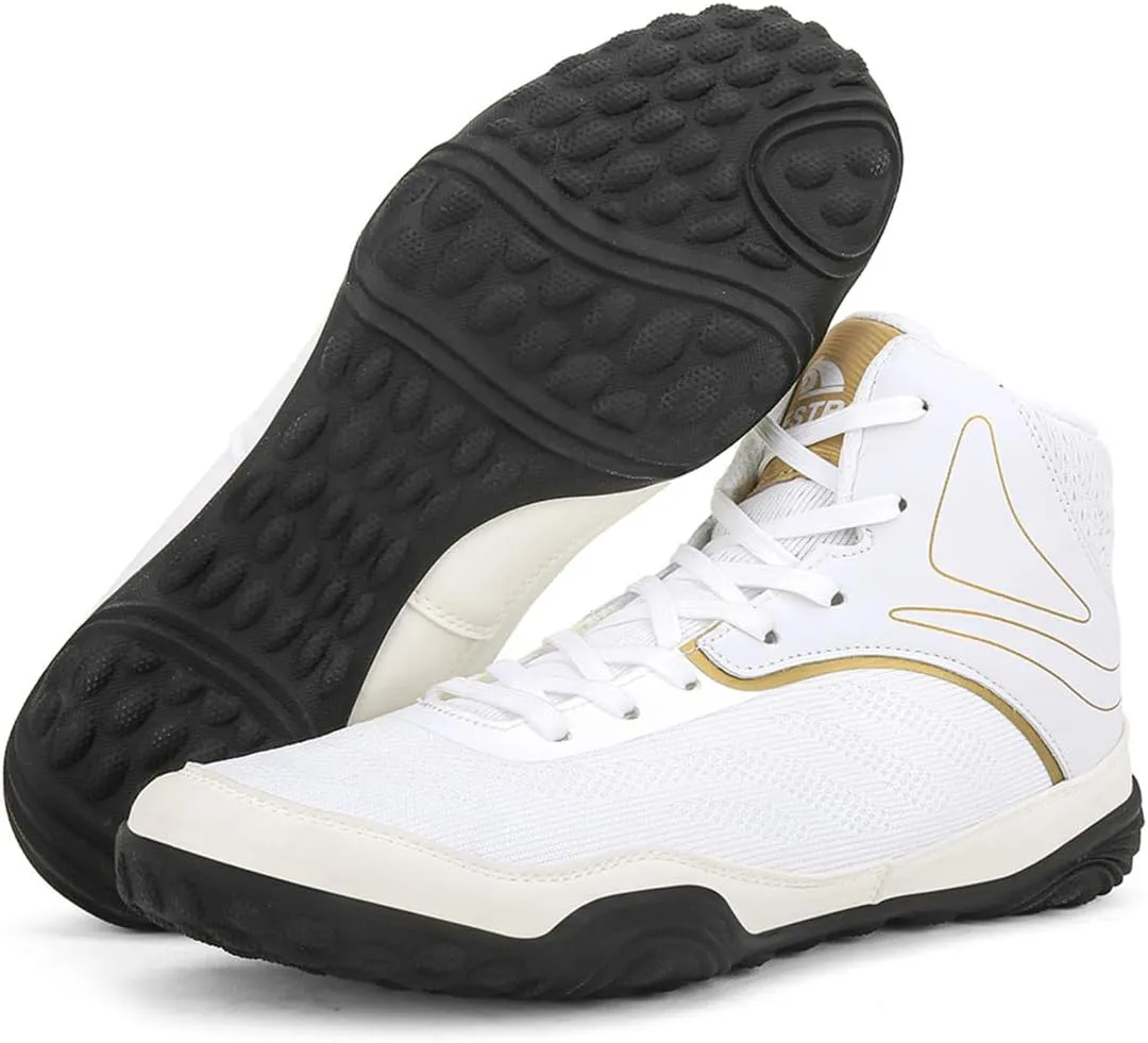 Unisex's Boxing Shoes Boxing Wrestling Footwear Breathable Comfort Breathable Kickboxing Boots Non-Slip Youth Sports Trainers