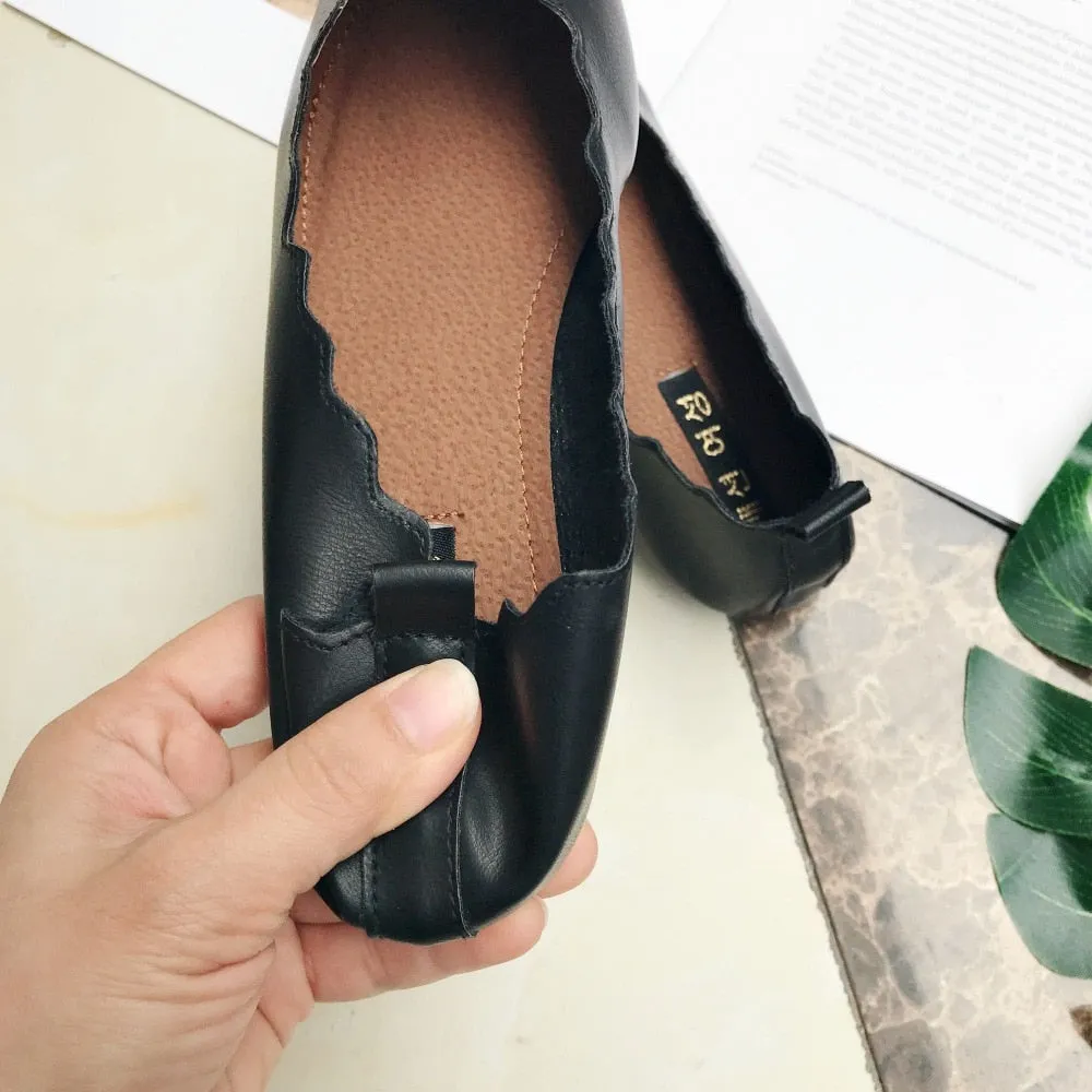 Women's Casual Soft Flats With Pointed Toe