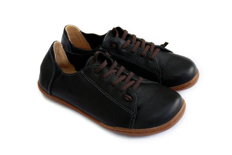 Women's Spring Authentic Genuine Leather Flats